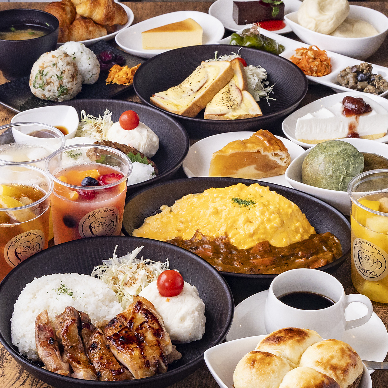 お得な【選べるワンプレートランチ】バランスの良さが自慢です★